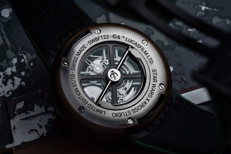 Kross Studio推出Boba Fett陀飛輪腕表-復(fù)刻表