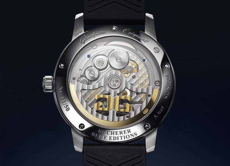 隆重推出：格拉蘇蒂原創(chuàng) Senator Excellence Perpetual Calendar Bucherer “藍色版本”腕表-復刻表