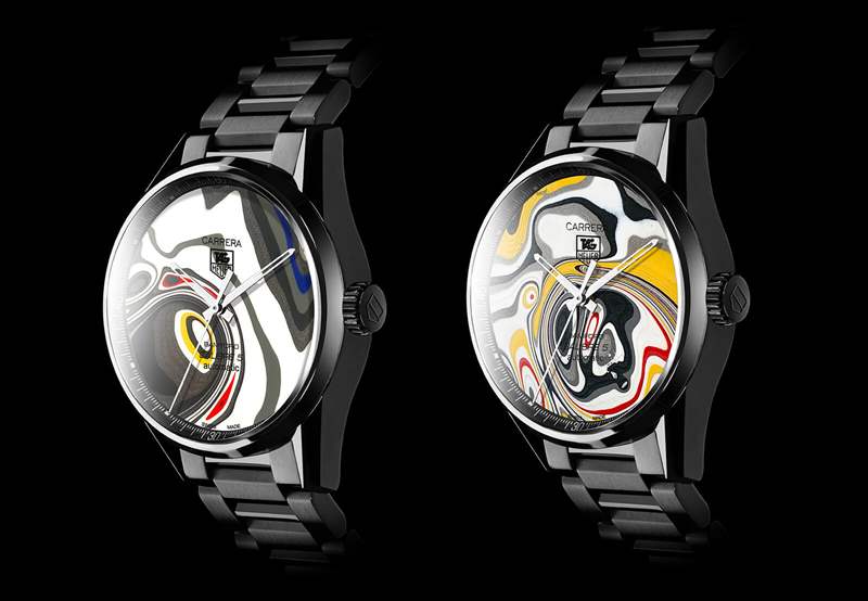 泰格豪雅隆重推出:BWD X Black Badger Fordite Carrera 5系列-復(fù)刻表