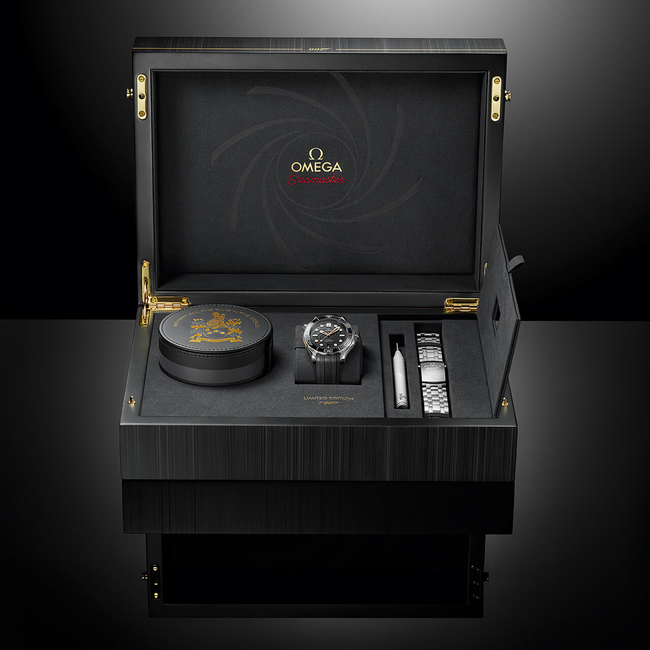 歐米茄海馬300米 “On Her Majesty's Secret Service”女皇50周年紀念腕表-復(fù)刻表