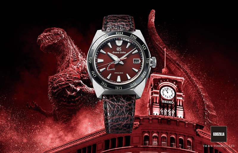 精工Grand Seiko Godzilla 65 周年限量版哥斯拉腕表-復刻表