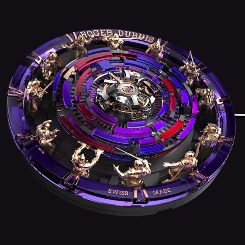 羅杰杜彼Roger Dubuis延續(xù)圓桌騎士的夢幻傳奇-復(fù)刻表