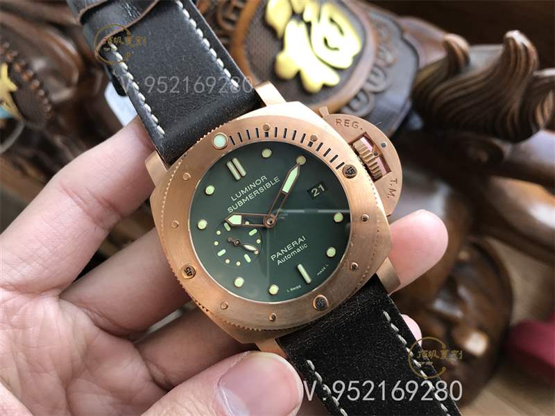 VS廠沛納海382青銅表殼翻新和做舊的方法,青銅翻新做舊小知識-復刻表