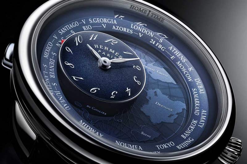 Hermès Arceau Le temps voyageur 將世界的時(shí)光都呈現(xiàn)在流轉(zhuǎn)間-復(fù)刻表