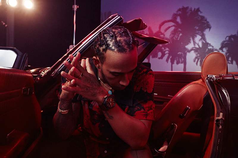 萬國大飛IW503002萬年歷版“Lewis Hamilton”腕表-復刻表