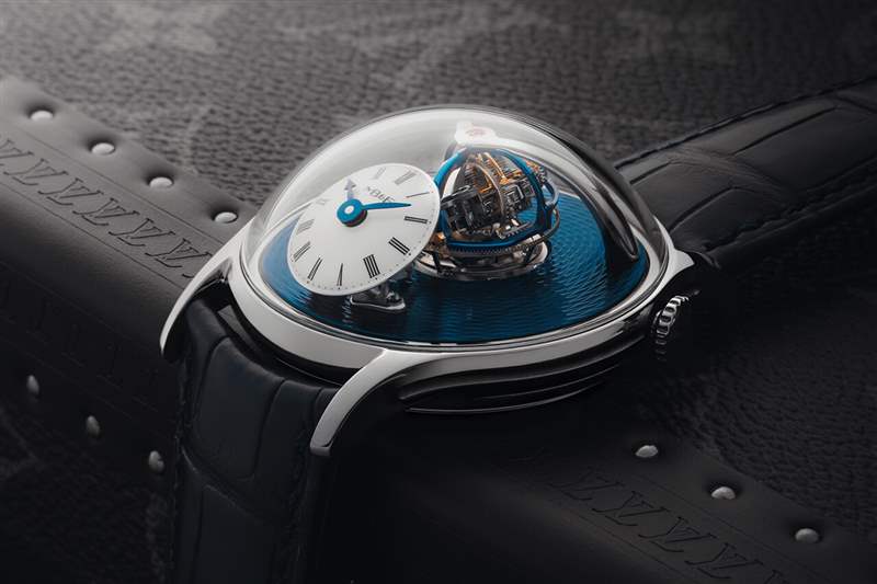 MB&F 球面玻璃Legacy Machine Thunderdome陀飛輪腕表-復刻表