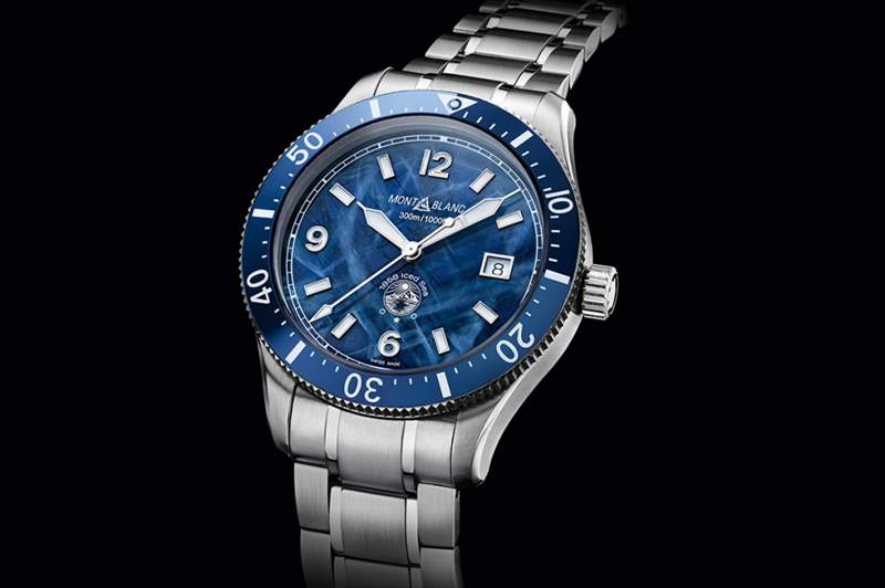 Montblanc 1858 Iced Sea 潛入冰川來一回極地冒險-復(fù)刻表