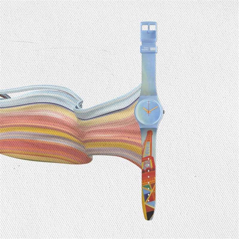 斯沃琪Swatch X Centre Pompidou系列將六幅名畫放在腕上-復刻表