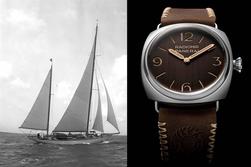 沛納海最新Radiomir Eilean PAM1243|帆船甲板表盤極搶吸引-復刻表