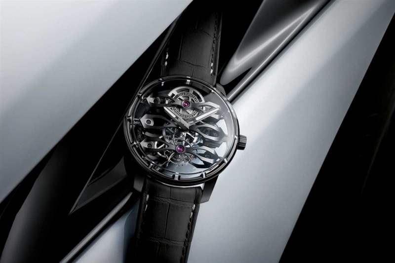Girard-Perregaux芝柏表聯(lián)乘Aston Martin｜一身黑魂的Tourbillon with Three Flying Bridges - Aston Martin Edition-復刻表