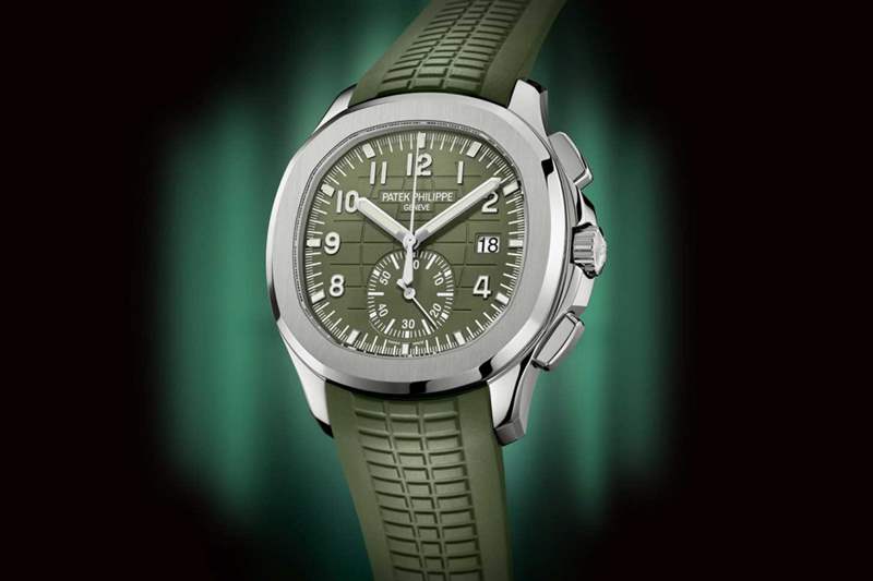 2021最新百達(dá)翡麗Patek Philippe Aquanaut Ref.5968G-復(fù)刻表