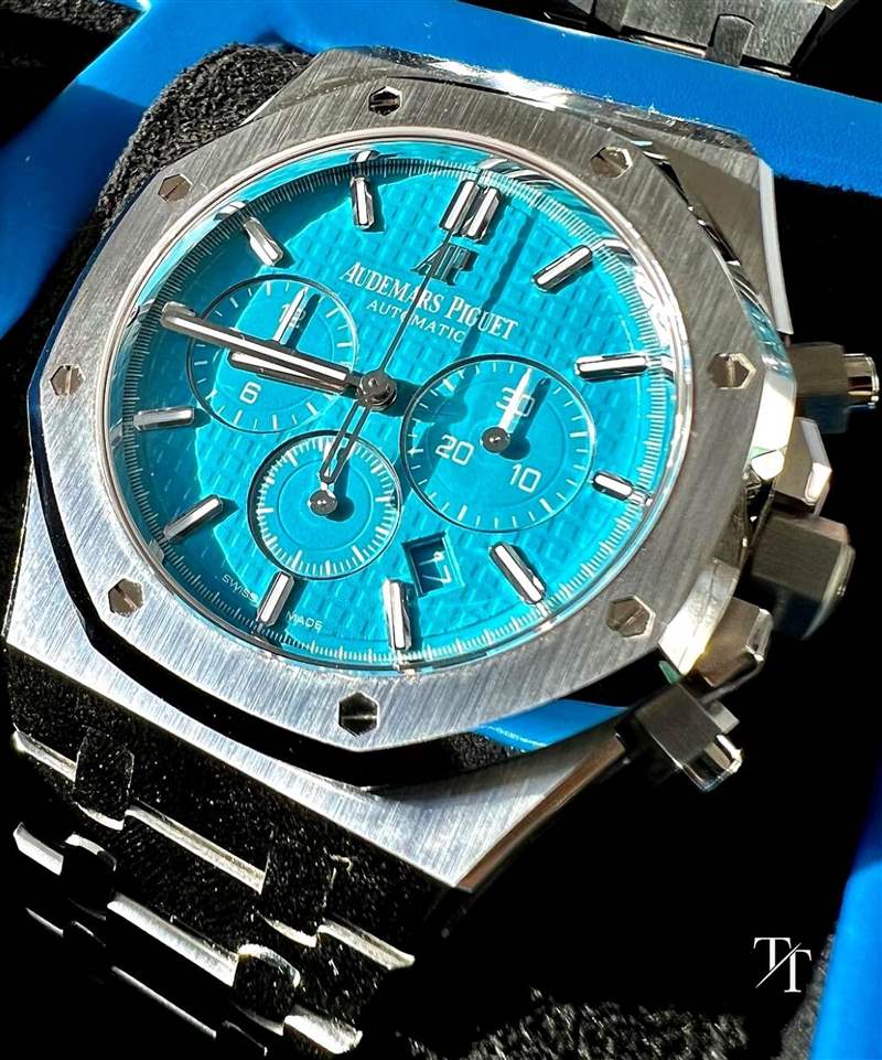 比PPxTIFFANY 5711更稀有！AP皇家橡樹綠松隱藏版手表全球限量5只-復(fù)刻表