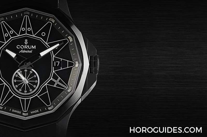 黑潮涌現(xiàn)，五色齊發(fā)｜Corum Admiral 42 Automatic Full Black-復刻表