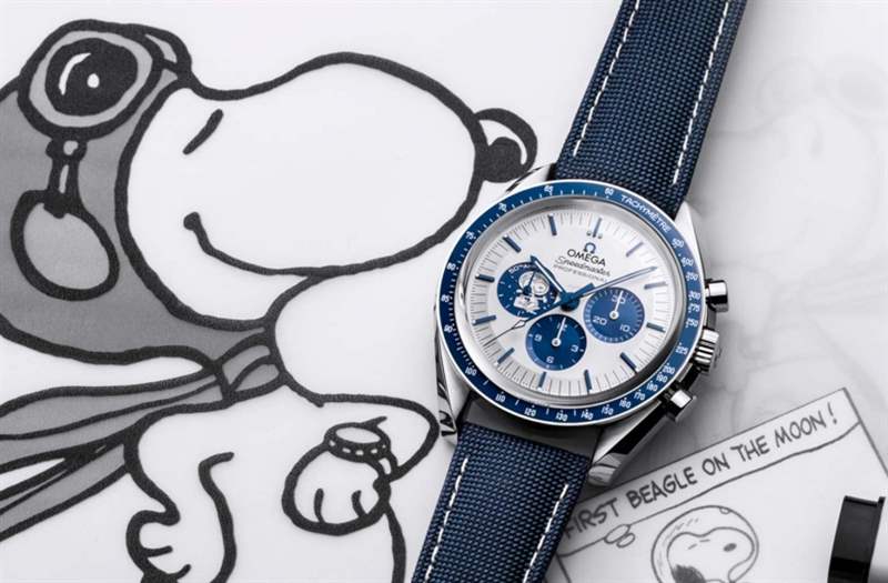 Omega Speedmaster Silver Snoopy Award 50周年腕表！ 第三代Snoopy版絕對是Speedmaster迷務必入手之一枚！