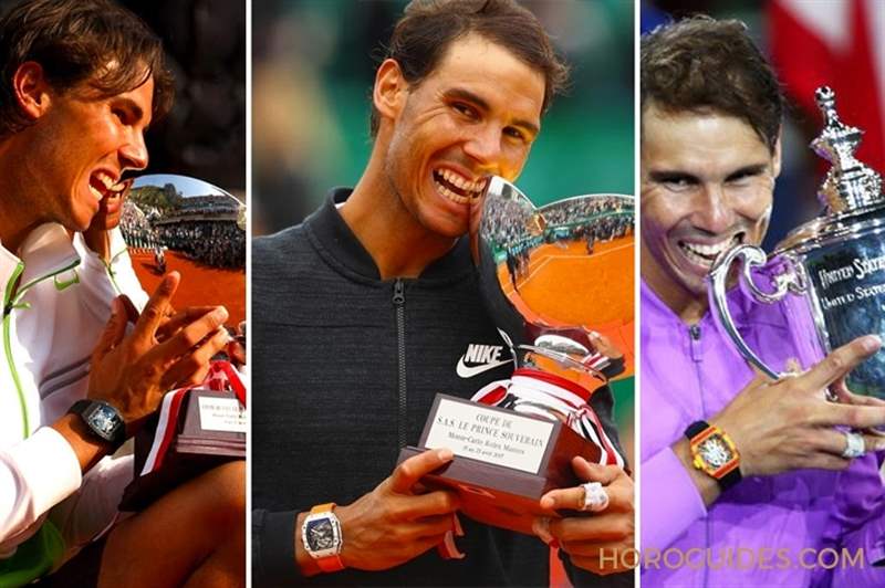 直擊! Rafael Nadal 戴上他的RM27-04 奪大滿貫-復(fù)刻表