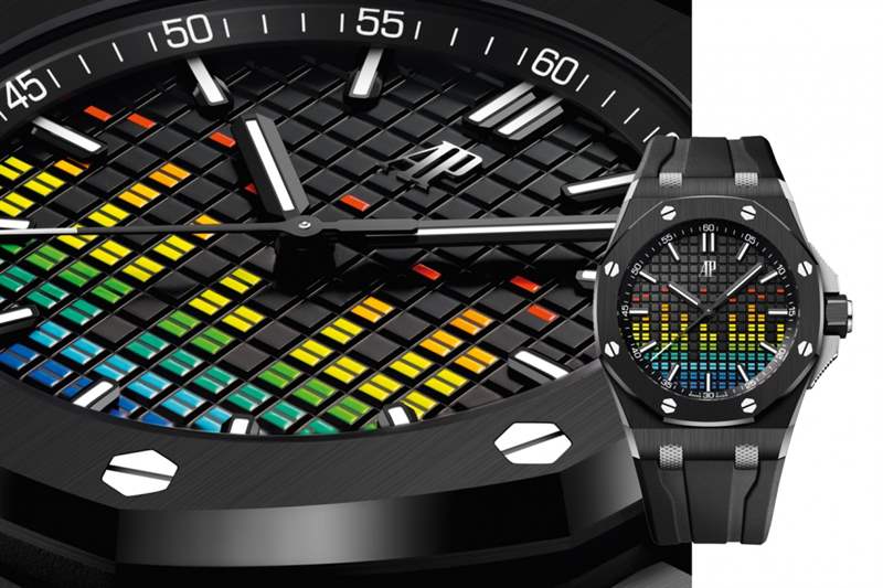 Audemars Piguet愛彼最新Royal Oak Offshore Selfwinding Music Edition|大膽將腕表化作Equalizer-復(fù)刻表
