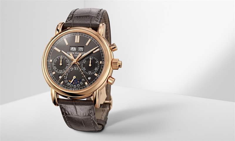 百達(dá)翡麗5204再添新作｜雙秒追針萬(wàn)年歷計(jì)時(shí)碼表5204R-011-復(fù)刻表