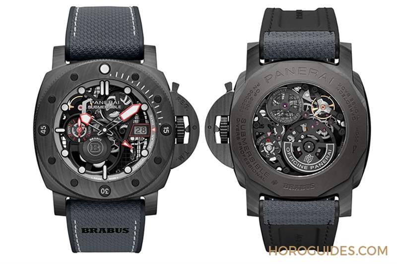 沛納海X 德國(guó)改裝品牌BRABUS，推出Submersible系列限量表-復(fù)刻表
