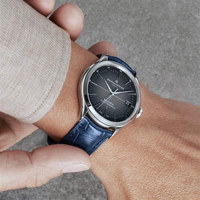 5款Baume & Mercier名士Clifton Baumatic手表推介-復(fù)刻表