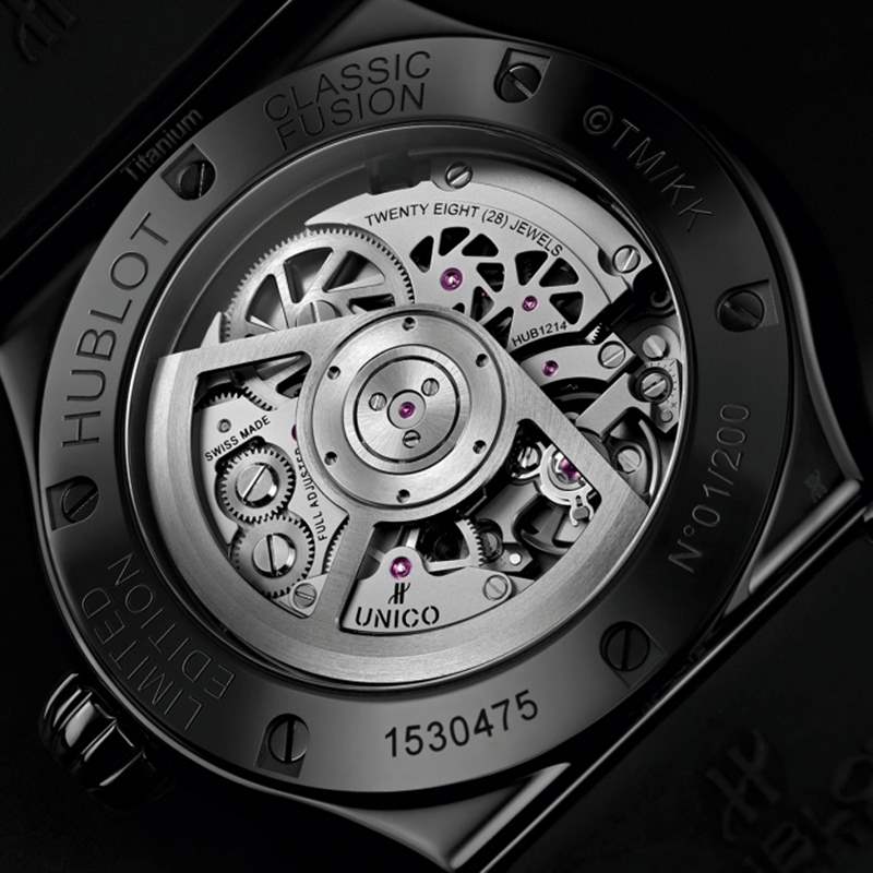 宇舶HUBLOT x 村上隆Classic Fusion Takashi Murakami All Black!黑鉆拼砌出超搶眼太陽(yáng)花-復(fù)刻表
