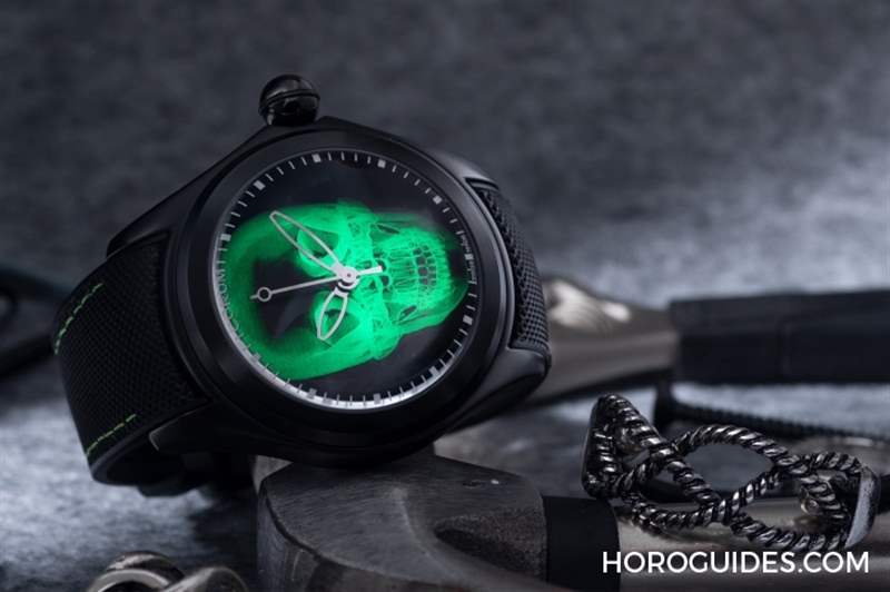 大膽狂放！泡泡里的幽冥綠光｜Corum Bubble X Ray自動腕表-復(fù)刻表
