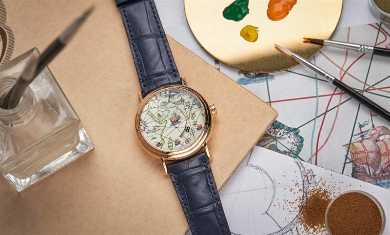 微繪大航海時代的探險史詩｜江詩丹頓藝術大師系列向偉大探險家致敬腕表-復刻表