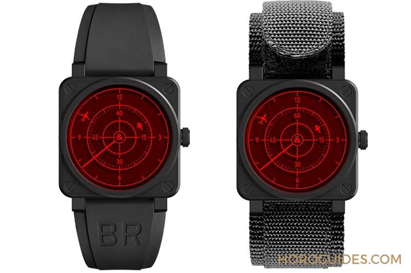 用飛行雷達指時!BELL&ROSS BR 03-92 Red Radar Ceramic-復刻表