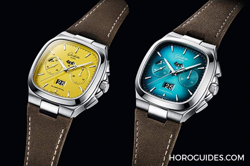 復(fù)古未來摩登亮色｜格拉蘇蒂原創(chuàng)七零年代大日歷計時腕表限量新色-復(fù)刻表