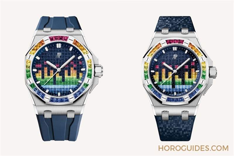 這不是P圖!在經典格紋上大做音樂,愛彼皇家橡樹離岸型音樂特別版-復刻表