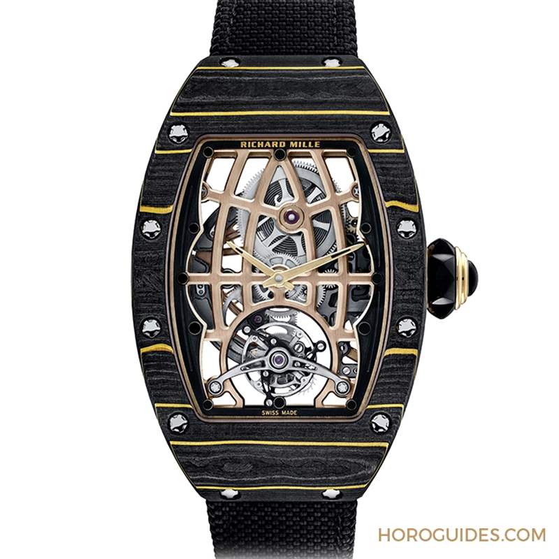 RICHARD MILLE推出兩款RM 74-01及RM 74-02自動上鏈陀飛輪腕表-復刻表