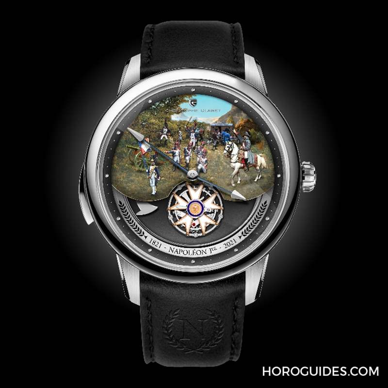 極致三問報時，向拿破侖致敬｜Christophe Claret Napoleon飛行陀飛輪三問表-復(fù)刻表