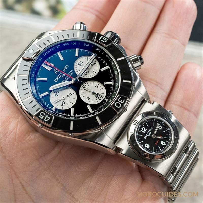 硬漢的重裝時尚｜BREITLING Super Chronomat超級機械計時碼表-復刻表