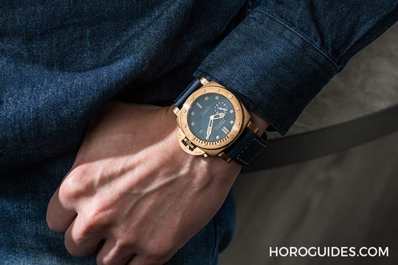 不只好看還更環保｜沛納海Submersible 42毫米限量青銅潛水表-復刻表