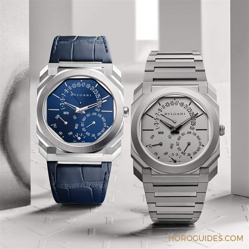 5.8mm的王者！BVLGARI Octo Finissimo超薄萬年歷-復刻表