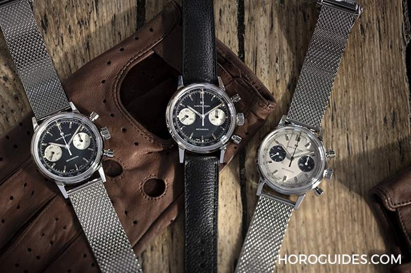 HAMILTON全新手上鏈計(jì)時Panda Dial引人注目-復(fù)刻表