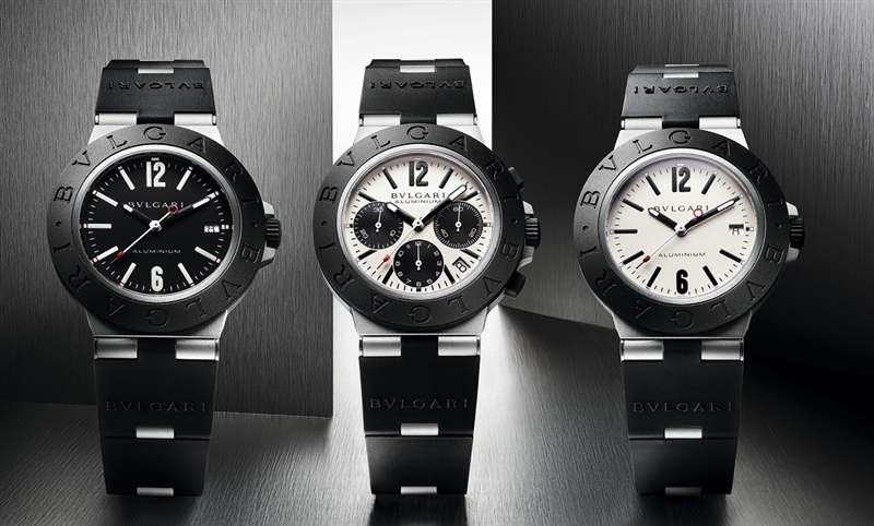 材質(zhì)混搭先驅(qū)回來(lái)了?。麭VLGARI Aluminium腕表-復(fù)刻表
