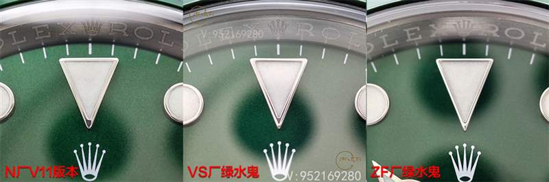 VS廠、ZF廠、N廠勞力士水鬼獨(dú)家對(duì)比,哪家復(fù)刻做工最為出色呢-復(fù)刻表