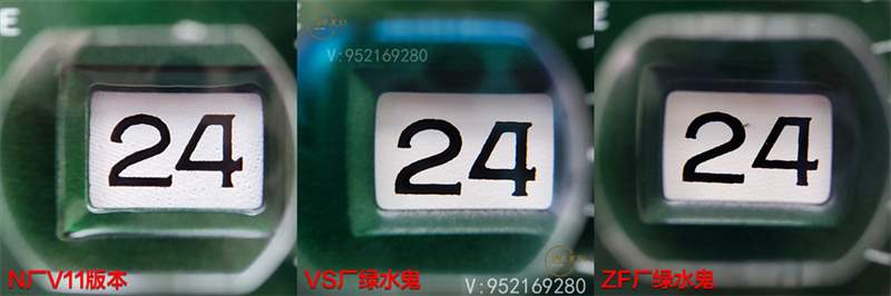 VS廠、ZF廠、N廠勞力士水鬼獨(dú)家對(duì)比,哪家復(fù)刻做工最為出色呢-復(fù)刻表