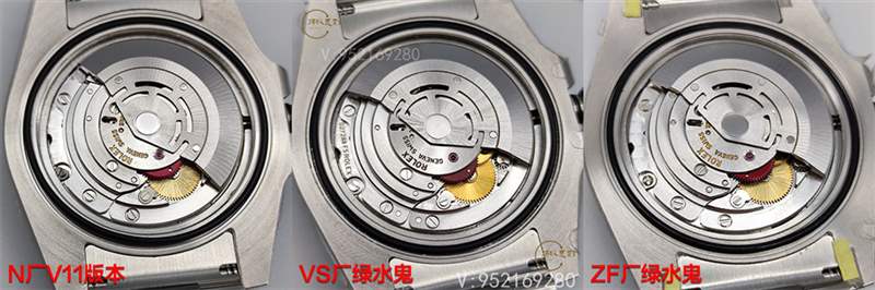 VS廠、ZF廠、N廠勞力士水鬼獨(dú)家對(duì)比,哪家復(fù)刻做工最為出色呢-復(fù)刻表