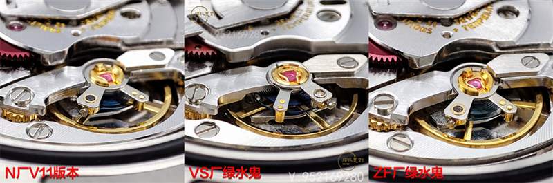 VS廠、ZF廠、N廠勞力士水鬼獨(dú)家對(duì)比,哪家復(fù)刻做工最為出色呢-復(fù)刻表