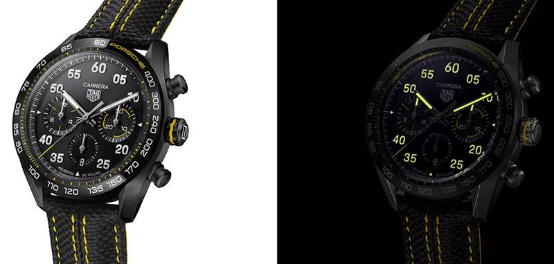 泰格豪雅卡雷拉 X 保時(shí)捷限量版-雅典娜丁怪胎 X 砂金石-復(fù)刻表