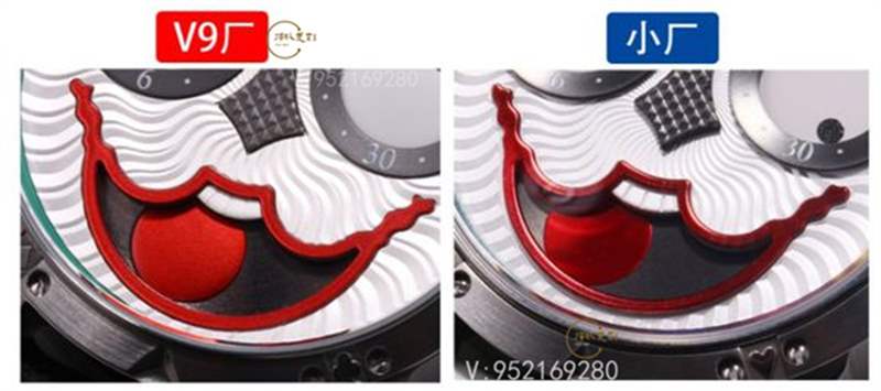 V9廠俄羅斯切金小丑復刻表是不是最高版本-復刻表