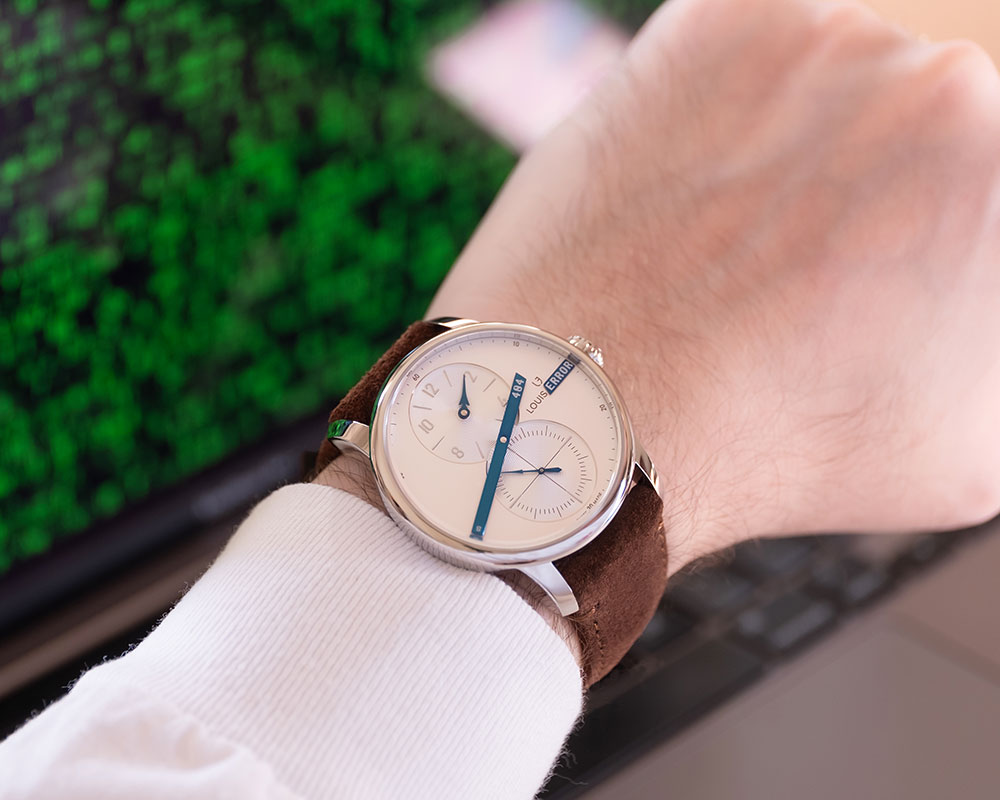 路易·埃拉德LE RéGULATEUR X SECONDE/SECONDE/-復(fù)刻表