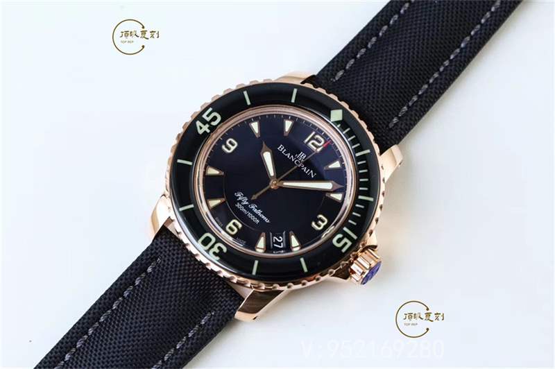 復(fù)刻天花板推薦:ZF廠寶珀五十噚5015腕表做工怎么樣-復(fù)刻表