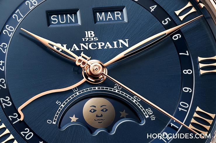 一身斯文下的獨(dú)門本事|寶珀Villeret午夜藍(lán)全日歷月相與超薄腕表-復(fù)刻表