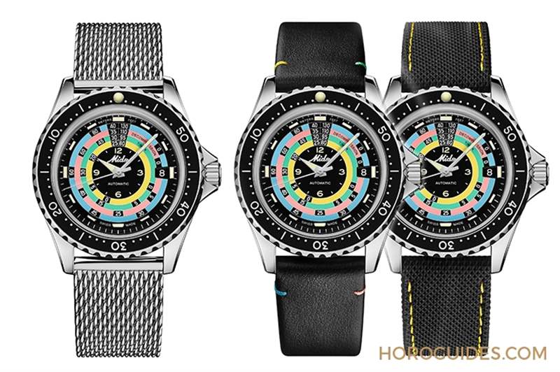 戴上MIDO,馳聘海洋|MIDO Ocean Star海洋之星三部曲-復刻表