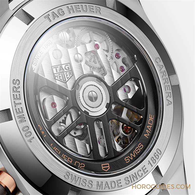泰格豪雅TAG HEUER Carrera再出力作，現(xiàn)代風多彩面盤志慶品牌周年-復刻表