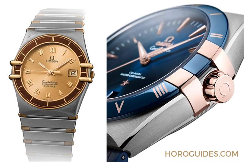 表徑再放大、拋光陶瓷表圈，OMEGA星座系列男表脫胎換骨更有型-復(fù)刻表