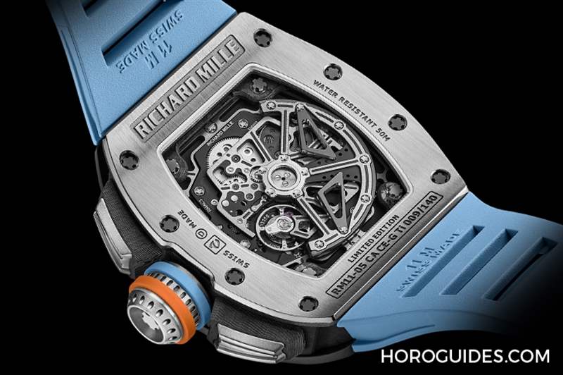 理查德米勒RICHARD MILLE新款RM 11-05，輕盈如鈦、硬度比擬鉆石！-復刻表