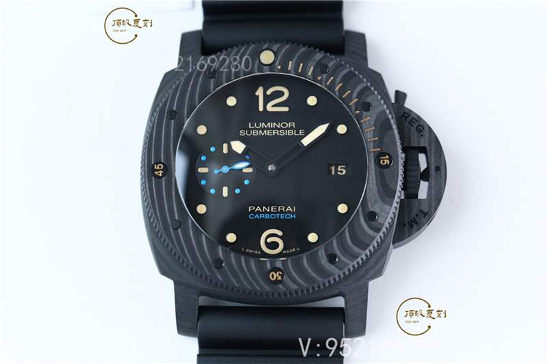 VS廠沛納海pam616和pam1616碳纖維腕表復(fù)刻做工怎么樣-復(fù)刻表